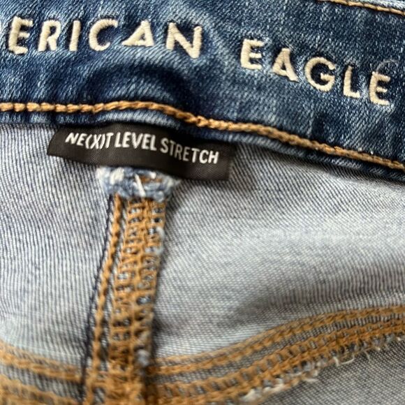 American Eagle Outfitters Curvy High Rise Jegging, Next Level Stretch 8 long. - Picture 6 of 6